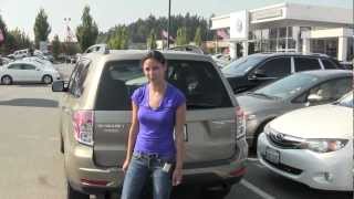 Virtual Video Walk around tour of a 2009 Subaru Forester from Chaplins Auto Group in Bellevue WA