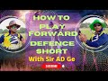 How to play forward defence short pcb leval 2 coach sir ad