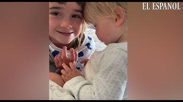 La madre ha solicitado la difusión del vídeo por si alguien las ve, avise a las autoridades