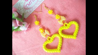 Diy Tutorial Anting Hijab Parel Love Besar