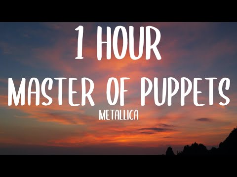 Metallica - Master of puppets (1 HOUR/Lyrics) [from Stranger Things Season 4] Netflix