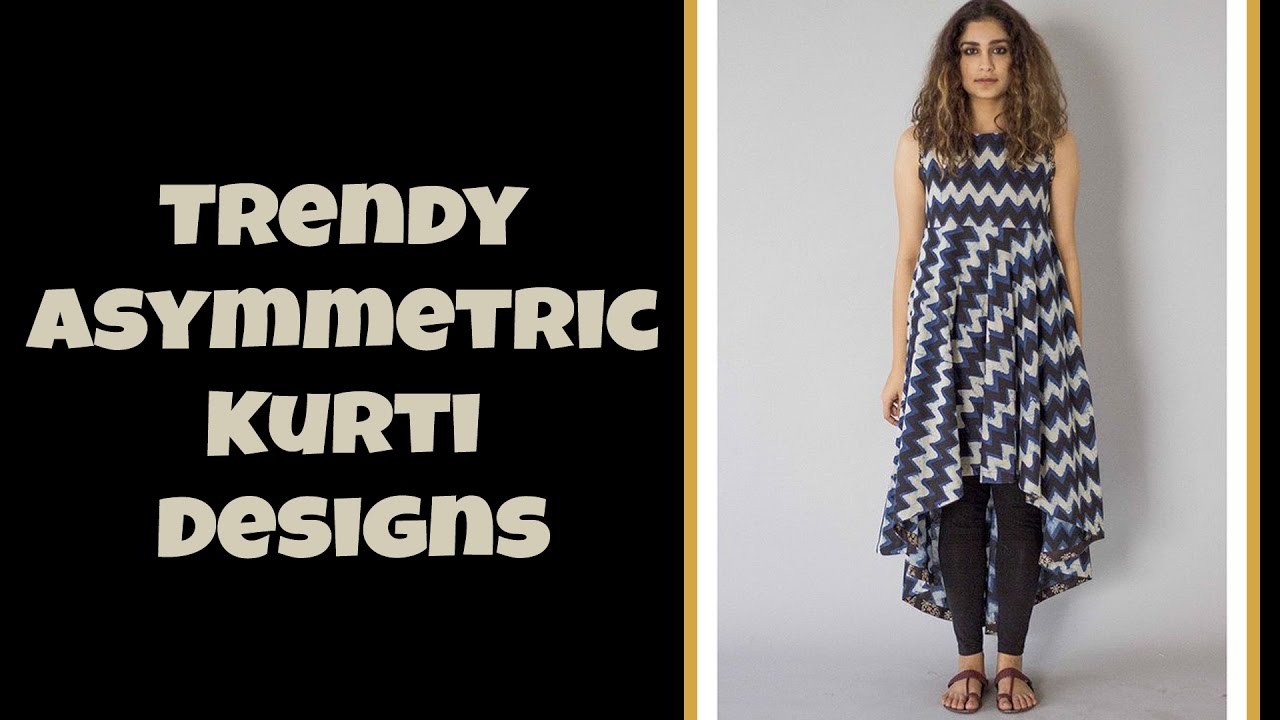 asymmetrical kurtis