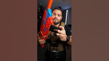 Can A NERF Gun Shoot Real Bullets? #NERF #guns