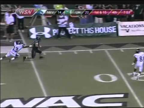 Bryant Moniz 37-yard pass to Greg Salas Nevada vs....