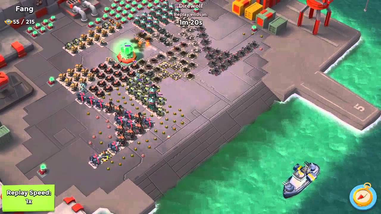 Boom Beach Killing FANG Foxtrot with Scooka