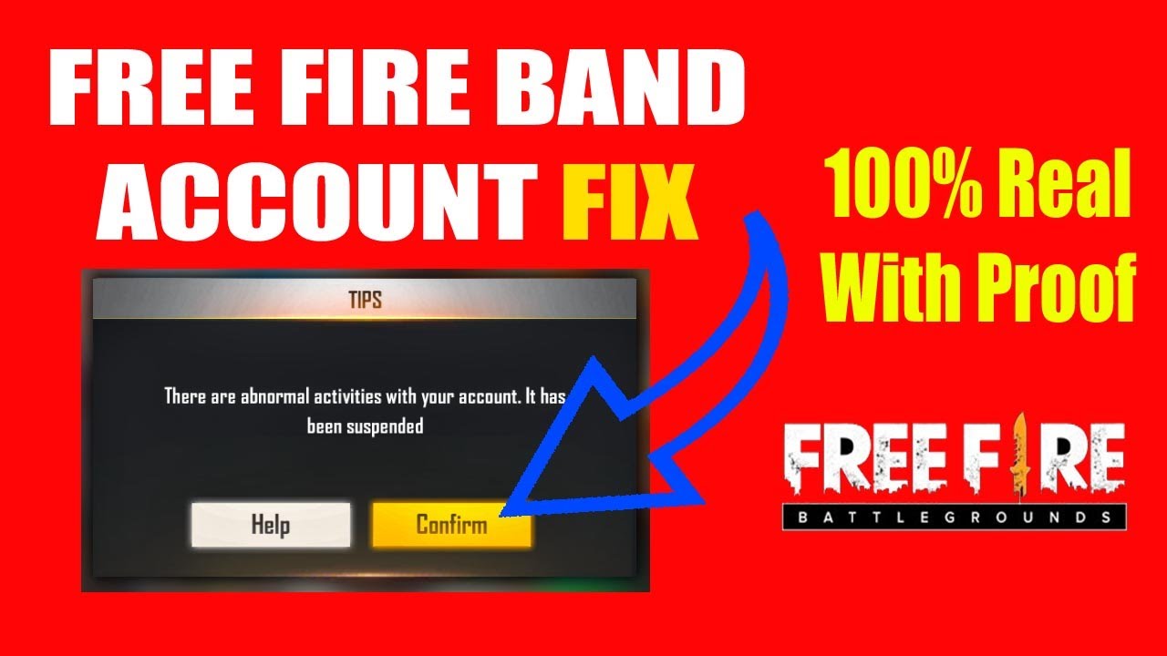 FREE FIRE| ACCOUNT SUSPENDED FIX| HOW TO UNBAN FREE FIRE ...
