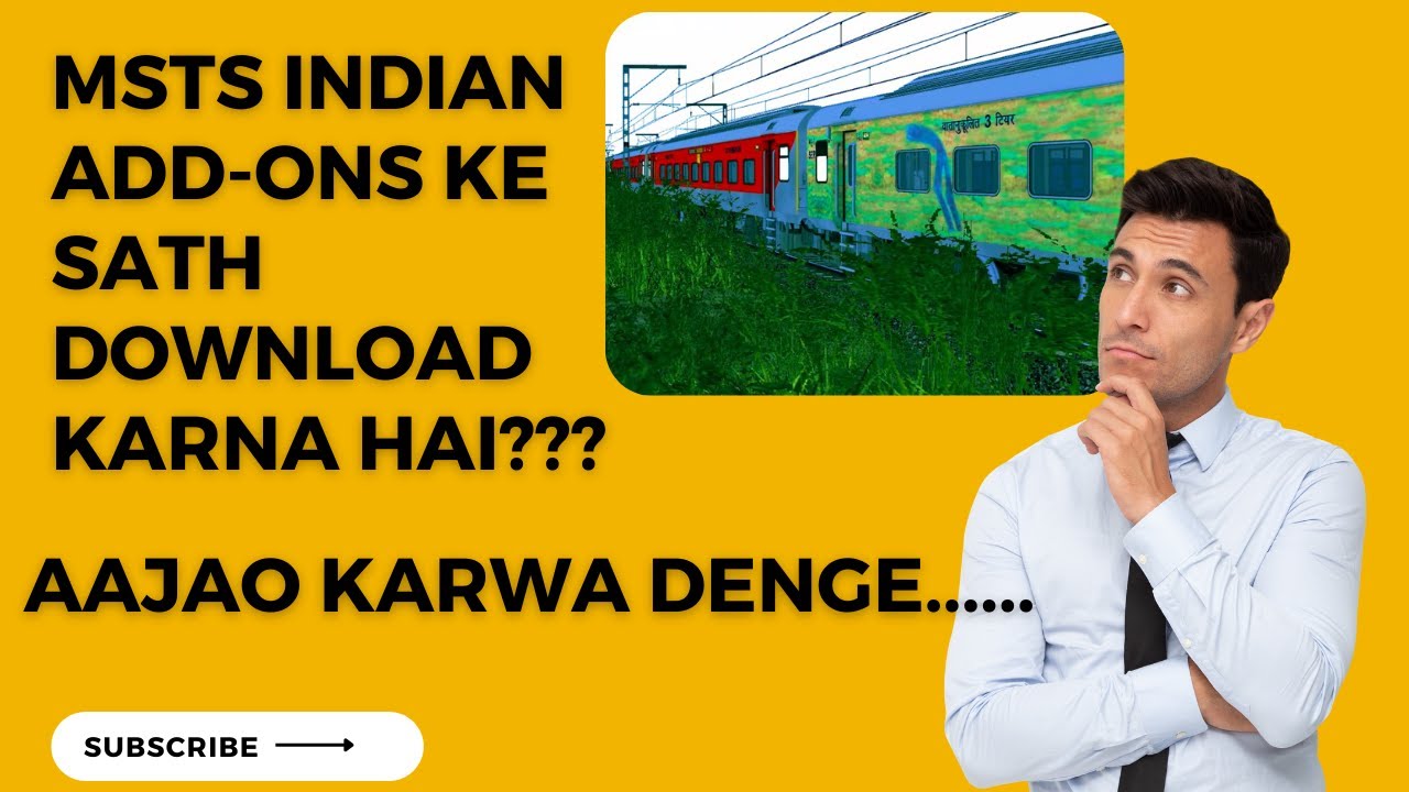 Mssts Download MSTS Download with Indian Addons 100% working & free - YouTube