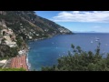 Time lapse from the window of our apartment in Positano
