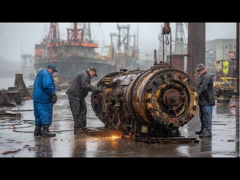 The Ultimate Fix: Reviving A Seized Vintage Diesel Engine In Extreme Cold Conditions