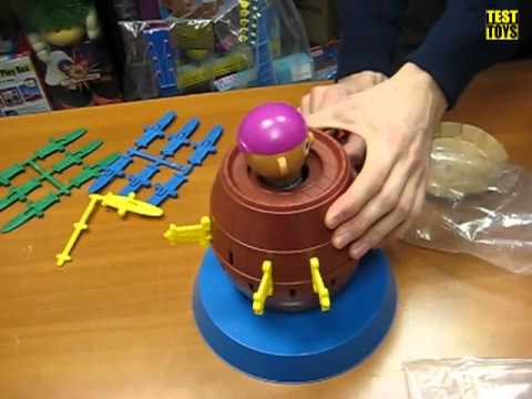 Tomy Настольная детская игра Хитрый пират 7028 Unboxing