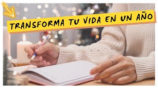 ✨ 10 ideas de propósitos minimalistas para año nuevo ✨ Cambia tu vida en un año con metas simples ☕🤍