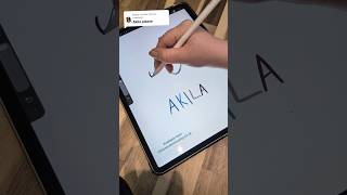 Stacked Name Calligraphy Design