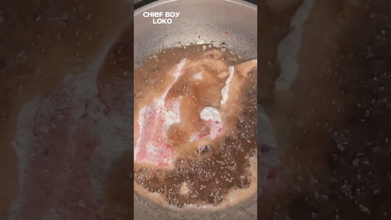 Fast cook simple ingredients. 