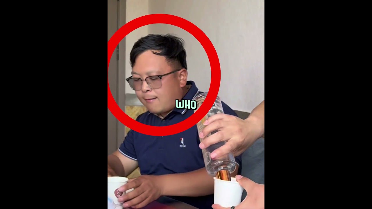 Suspicious cup trick… and a sneaky cheating move 😂 #funny #prank #cheating
