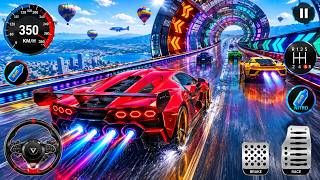 Crazy GT Stunt Car Racing 3D 2025 - Extreme Ultimate Impossible Car Lightning McQueen Mega Ramp - P6 screenshot 1