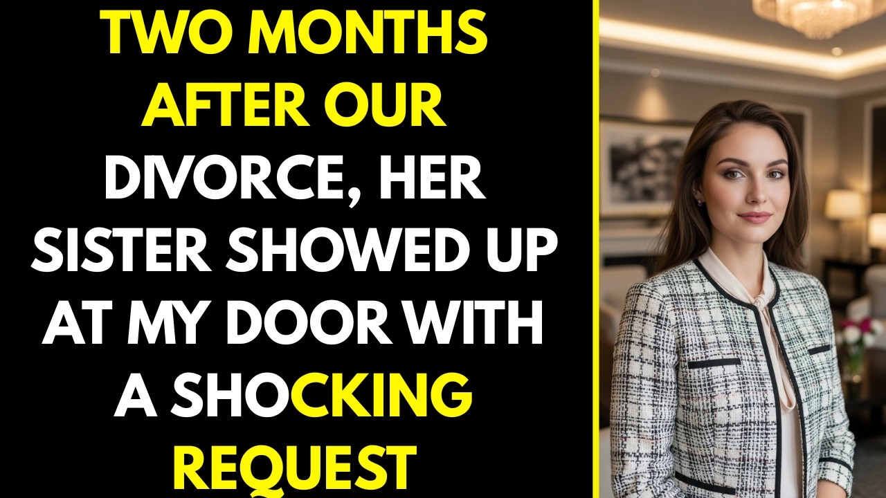 Two Months After Our Divorce, Her Sister Showed Up at My Door With a Shocking Request