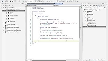Видеокурс Введение в Entity Framework 5. Обзор.