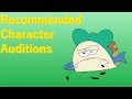 Youtube Thumbnail Recommended Character Auditions (Fan BFDI Animation)