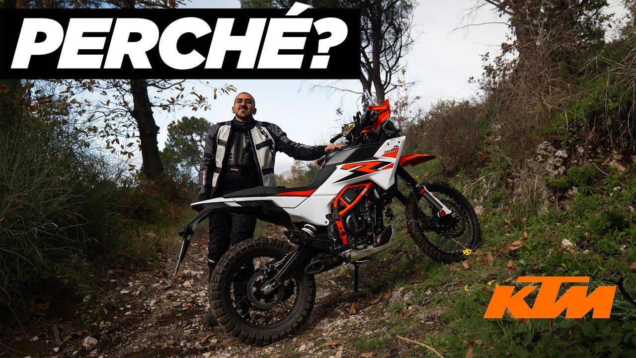PERCHÉ HO COMPRATO LA KTM 390 ADVENTURE R E NON ALTRE MOTO?