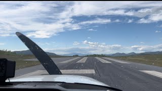 24A | Jackson County Takeoff | Mountain Top runway!