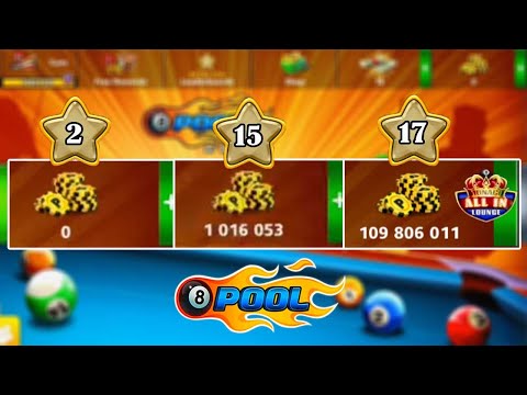 From 0 To 1M To 100M To 1 Billion Coins 🤯 Level 2 To 17 Part 2 Pro 8 Ball Pool