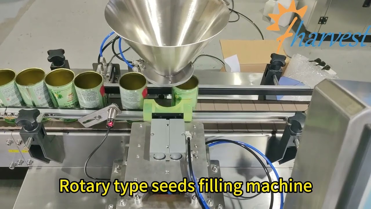 Automatic seed rotary type filler equipment, weigher filling machine