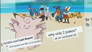 Last resort Clefable Sweep ! #pokemonshowdown #sweep
