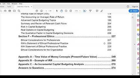 2019 CMA Part II Hock Package