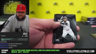 2026 Topps Chrome Black Baseball Hobby Box Random Division Group Break #8 - Brett