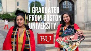 I GRADUATED FROM BOSTON UNIVERSITY!! (Boston University Graduation 2019)