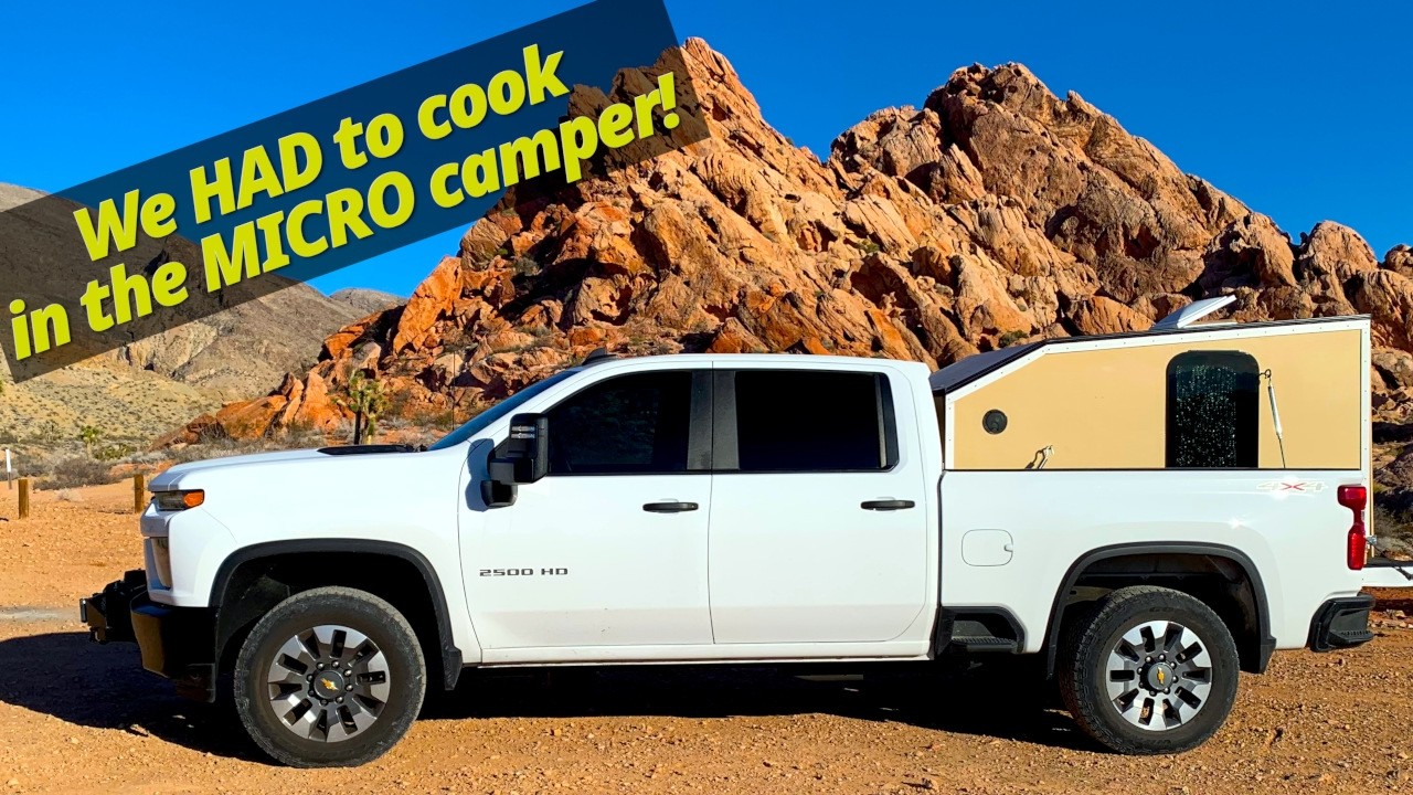 Самодельный кемпер для кузова пикапа: выживание в ветреную ночь (Кулинария и кемпинг)