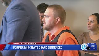 Former Mid-State guard sentenced