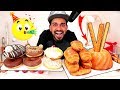 تحدي ۳۰ ۰۰۰ سعرة من المعجنات والحلويات الألمانية والعقاب كسر درع المليون German Dessert Challenge
