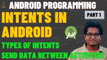 Intent in Android | Explicit & Implicit Intent | Pass Data from One Activity to Another | Part 1
