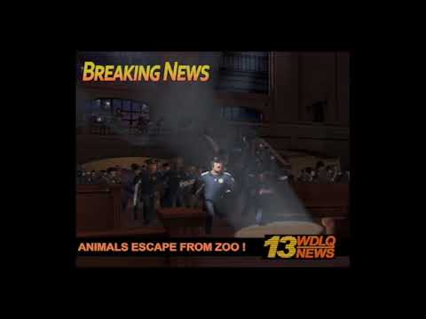 Madagascar 2 Breaking News Spanish