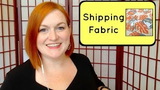 How I Ship Linens - My Process for Shipping Fabric for Ebay and Etsy - Make Money Selling Online