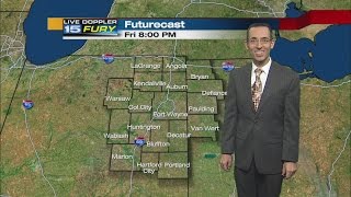 WANE Friday Night Forecast Update