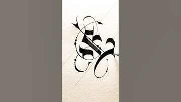 Become a Pro at Calligraphy for Beginners with This One Simple Trick #calligraphy