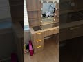 My dream vanity! Makeup vanity- wood fluted makeup vanity #TikTokshopcreatorpicks