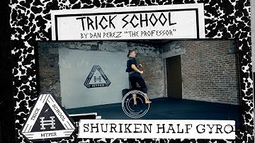 Learn Tricking: Shuriken Half Gyro Kick Landing | Tricks Terminology Tutorials