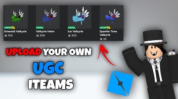 HOW TO UPLOAD UGC ITEAMS ON ROBLOX 2024!!