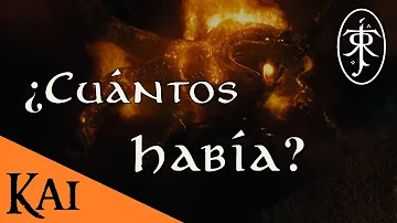 ¿Cuántos Balrogs existen?