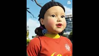 Ronaldo And Ishowspeed Stuck In Squid Game. Red Light Green Light.