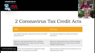 CLEDA'S - BOSS Series - FFCRA Tax Credit Info