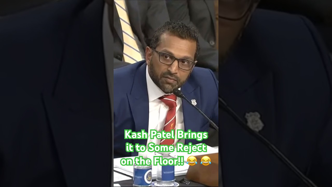 Кэш Патель доводит дело до абсурда на полу!! 😂 😂