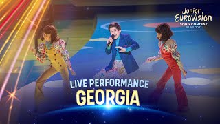 Niko Kajaia - Let’s Count The Smiles - LIVE - Georgia 🇬🇪 - Junior Eurovision 2021