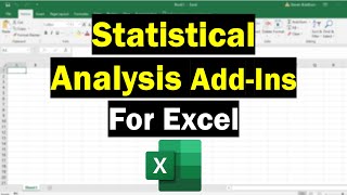 Statistical Analysis Add-Ins For Excel (Completely Free!)