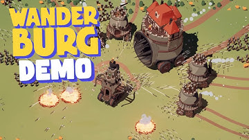 Wanderburg | Castles on Wheels Survivor Roguelike | Full Demo Gameplay