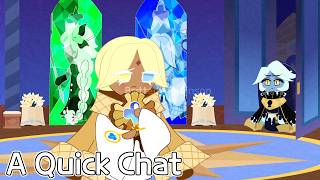🍪🍦A Quick Chat(Cookie Run Kingdom Animation)🌘🍪