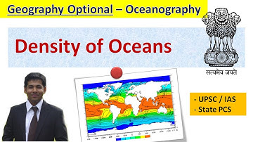 Density of Oceans - Geography Optional - UPSC &  State PSC - by Subhodeep Das